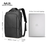 Mark Ryden Travel Backpack Large Capacity Teenager Male Mochila Anti-thief Bag USB Charging 15.6 inch Laptop Backpack Waterproof