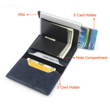 RFID Credit Card Leather Wallet