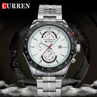 Curren Steel Chronograph sports quartz watch