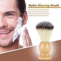 Nylon barber shaving brush