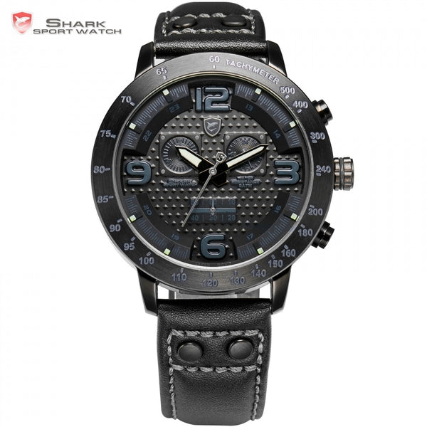 SHARK Longfin Army style Sports Chronograph Watch